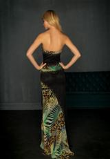 Black/Green Multi